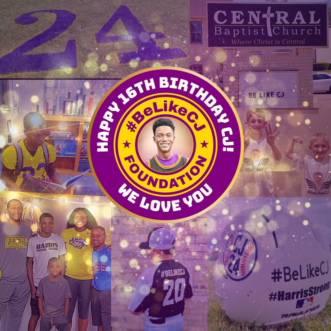 Happy 16th Birthday, CJ🥳! 

In honor of CJ’s birthday, we hope you share how he inspired or impacted you in the comments. 

And for anyone who wants to carry his light to serve others, #BeLikeCJ and make a difference in someone’s life today and everyday. #payitforward  #CJBday