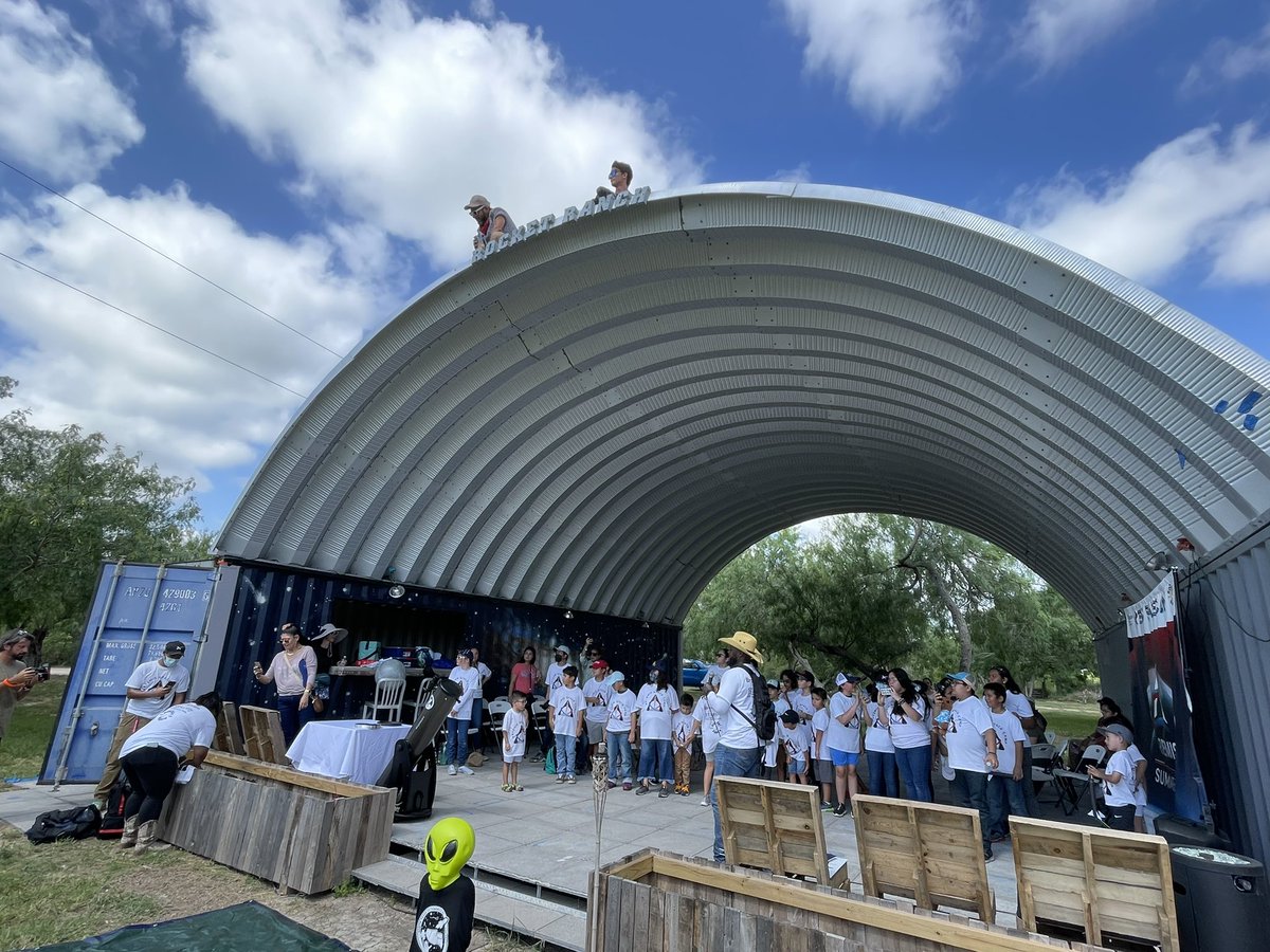 victor_dls's tweet photo. First @NASAArtemis camp event hosted by @STARSocietyRGV at @RocketRanchTX went great π #GenerationArtemis #WeAreGoing https://t.co/KTNEZfoWU6