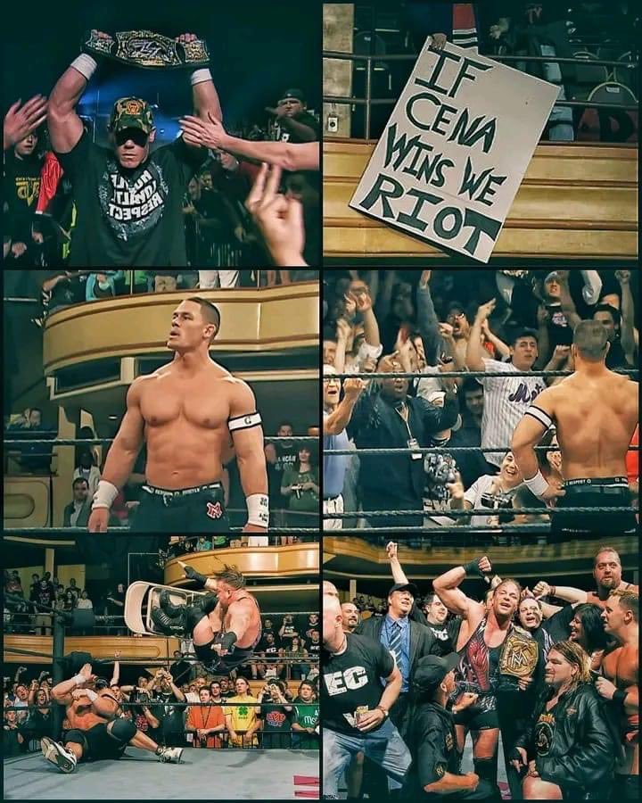 BulletCast's tweet photo. #ECWOneNightStand2006 16 years ago today. #ECW #IfCenaWinsWeRiot #JohnCena #CenaMonth https://t.co/r0GTD8yQYx