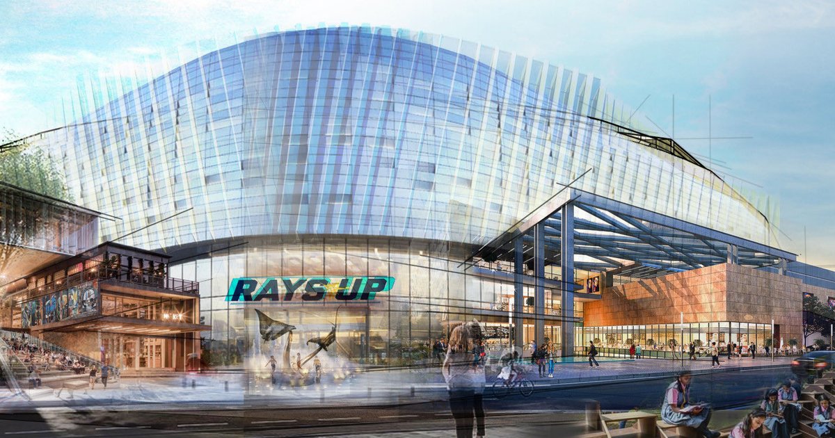 Tampa Bay Rays stadium proposal renderings over the years. 

A thread: