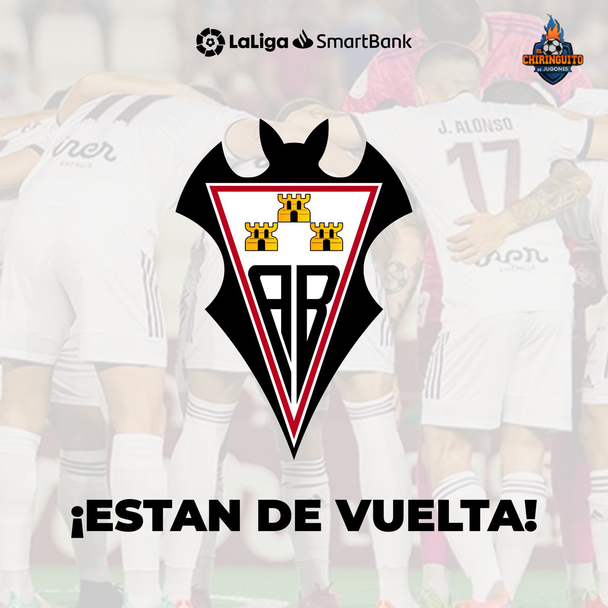 elchiringuitotv's tweet photo. ⚪️ ¡EL ALBACETE HA VUELTO! ⚪️

Después de REMONTAR al @RCDeportivo en RIAZOR (1-2), el @AlbaceteBPSAD logra el ASCENSO y ya es equipo de la #LigaSmartBank 

¡ENHORABUENA! https://t.co/UeRd7KkuQn