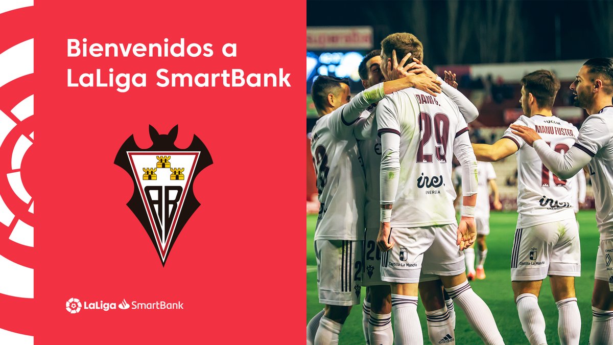 LaLiga's tweet photo. 🤍🤍 ¡El @AlbaceteBPSAD 𝐄𝐒𝐓𝐀́ 𝐃𝐄 𝐕𝐔𝐄𝐋𝐓𝐀!

👋👋 ¡Bienvenidos de nuevo a #LaLigaSmartBank! https://t.co/CWEI8hs9kb