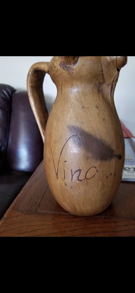 TraceyParsons14's tweet photo. @EdmontonWineGuy I was gifted a very old wine decanter, wonder if you can tell me anything about it? https://t.co/L6vk02bGnJ