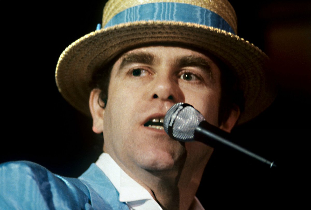 #EltonJohn on 15.05.1984 in Stuttgart. 

📷: Fryderyk Gabowicz