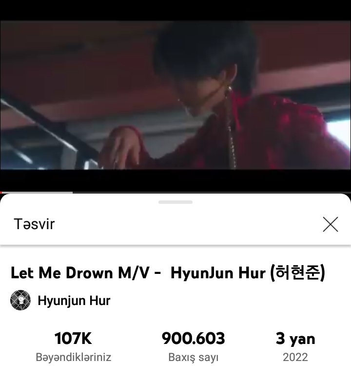 [220611] #LetMeDrown Youtube-da 900.000 baxış sayını keçib! ❤

#HYUNJUN #HYUNJUNHUR #HYUNJUNAZERBAIJAN