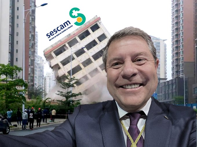 1Gonza3's tweet photo. @gobjccm En esta tierra donde ponemos nuestro servicio de salud por encima de cualquier otra preocupación a ti solo te preocupa salir en la foto y quedar bien, que cesen trabajadores en abuso de temporalidad no te importa.
#TecladosArriba https://t.co/RNy7zQ2is1