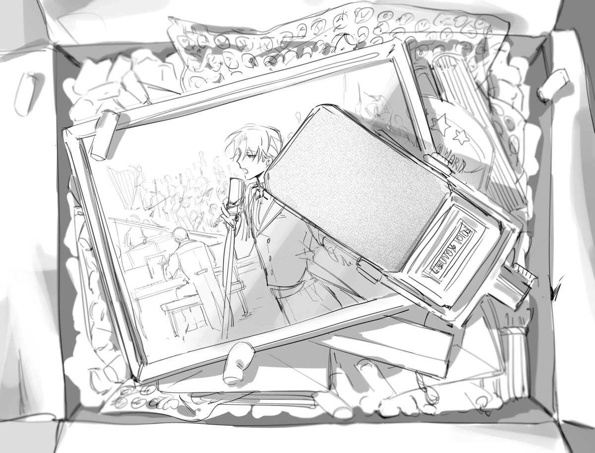 Grimwald_MPC's tweet image. #Sveinn_family 

ขณะที่ยูดาห์กำลังทำความสะอาดห้องเก็บของที่ชั้นสองของบ้านตามคำสั่งกริม อยู่ๆหางตาก็เหลือบไปเห็นกล่องลังใบหนึ่งที่ดูเก่ามากๆ

?
 
ชายหนุ่มนั่งลงพลันถือวิสาสะเปิดกล่องใบนั้น ก่อนจะต้องผิวปากออกมาเมื่อเห็นสิ่งของที่อยู่ด้านใน

&quot;ไม่เห็นจะเคยเล่าเรื่องนี้ให้ฟังเลยแฮะ&quot;