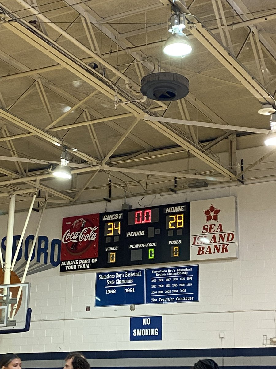 Final 
<a href="/EHS_LadyKnights/">Evans Lady Knights Basketball</a> 34
<a href="/BryanCountyHS/">Bryan County High</a> 28 #shssummerheat