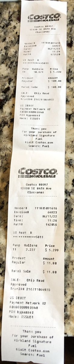 cystyle's tweet photo. Had to do 2 transactions to fill up the the gas tank today because there’s a $100 limit per transaction. Sheesh!
These gas pumps need a one decimal upgrade. LOL https://t.co/KvrtWthp4t