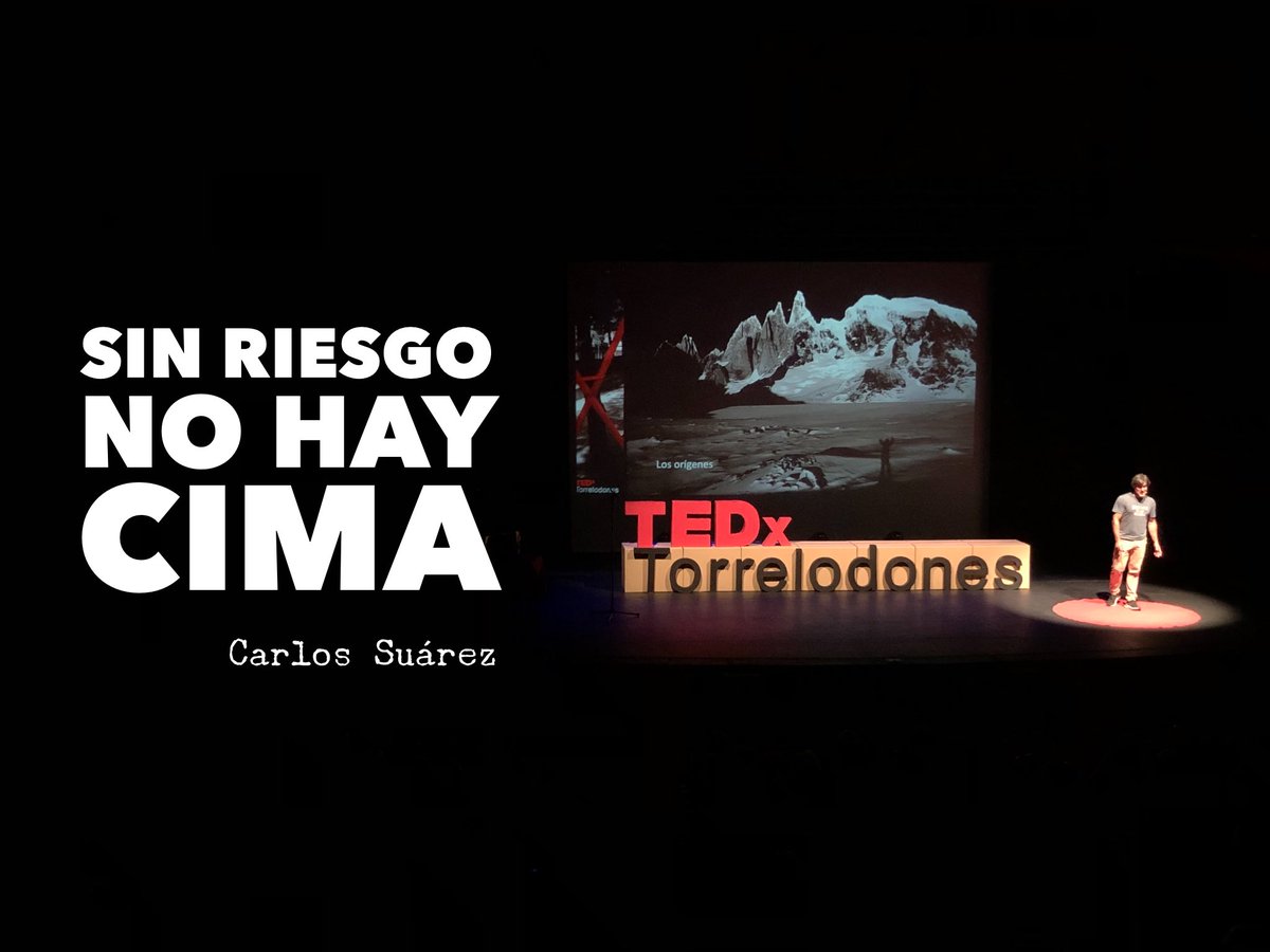 Hasta dónde estás arriesgando???

“Sin riesgo no hay cima”

#TEDxTorrelodones