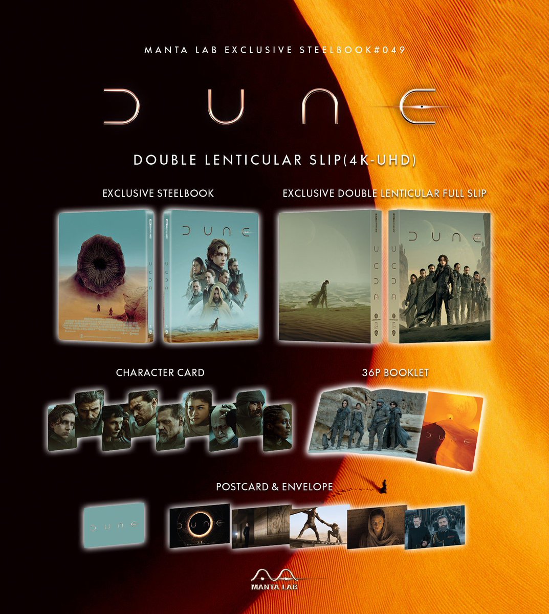 FilmUpdates's tweet photo. We have teamed up with @morebuttertv for a ‘Dune’ giveaway!

RT and like this for a chance to win a limited edition 4K ‘Dune’ Blu-ray AND the film’s artbook! Must be following both accounts. https://t.co/TUnF6aCCMp