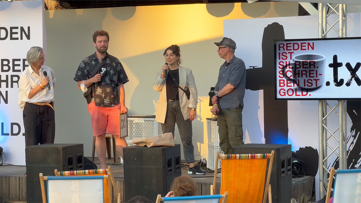 Das war die #txt22! Vielen Dank an alle, die heute an diesem vierten Tag der #rp22 dabei waren!
An dieser Stelle möchten wir uns auch ganz herzlich bei unserem Partner <a href="/medienboard/">Medienboard</a> für die Unterstützung bedanken! #mbbgefördert