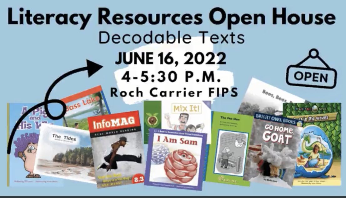 Ts like <a href="/AndreaLOConnell/">Andrea O'Connell</a> and <a href="/MoniqueRexer/">Monique Rexer</a> have some great learning to share. Stop by on June 16 to explore tables filled with literacy resources- Even some for J/I Ts. The team will also be sharing a little about their literacy journey this year!