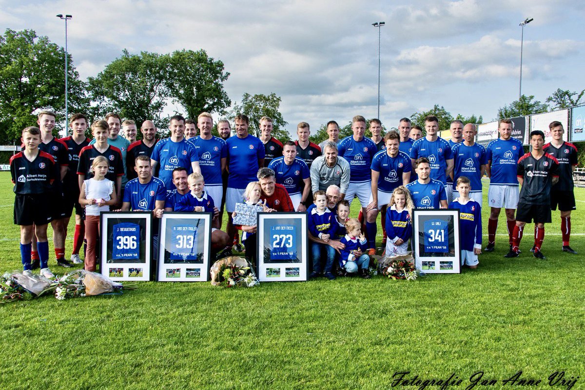 Gisteravond een prachtig afscheid gekregen bij @vvfean58. Bijzonder moment en uitstekend georganiseerd!