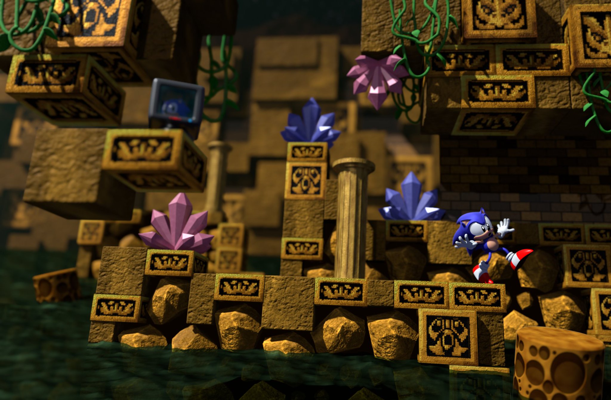 WaterVaporeon on Twitter "Labyrinth Zone and Scrap Brain Zone act 3 