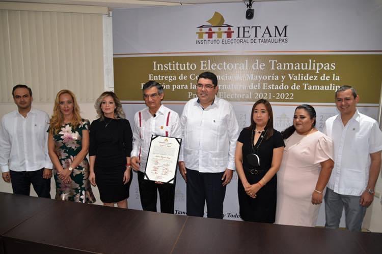 erasmoglz's tweet photo. ¡Tenemos Gobernador!

En #Tamaulipas ya inició la cuarta transformación con nuestro Gobernador electo, @Dr_AVillarreal.

¡Felicidades Tamaulipas!

#aDarle! https://t.co/YKLjzCnebV