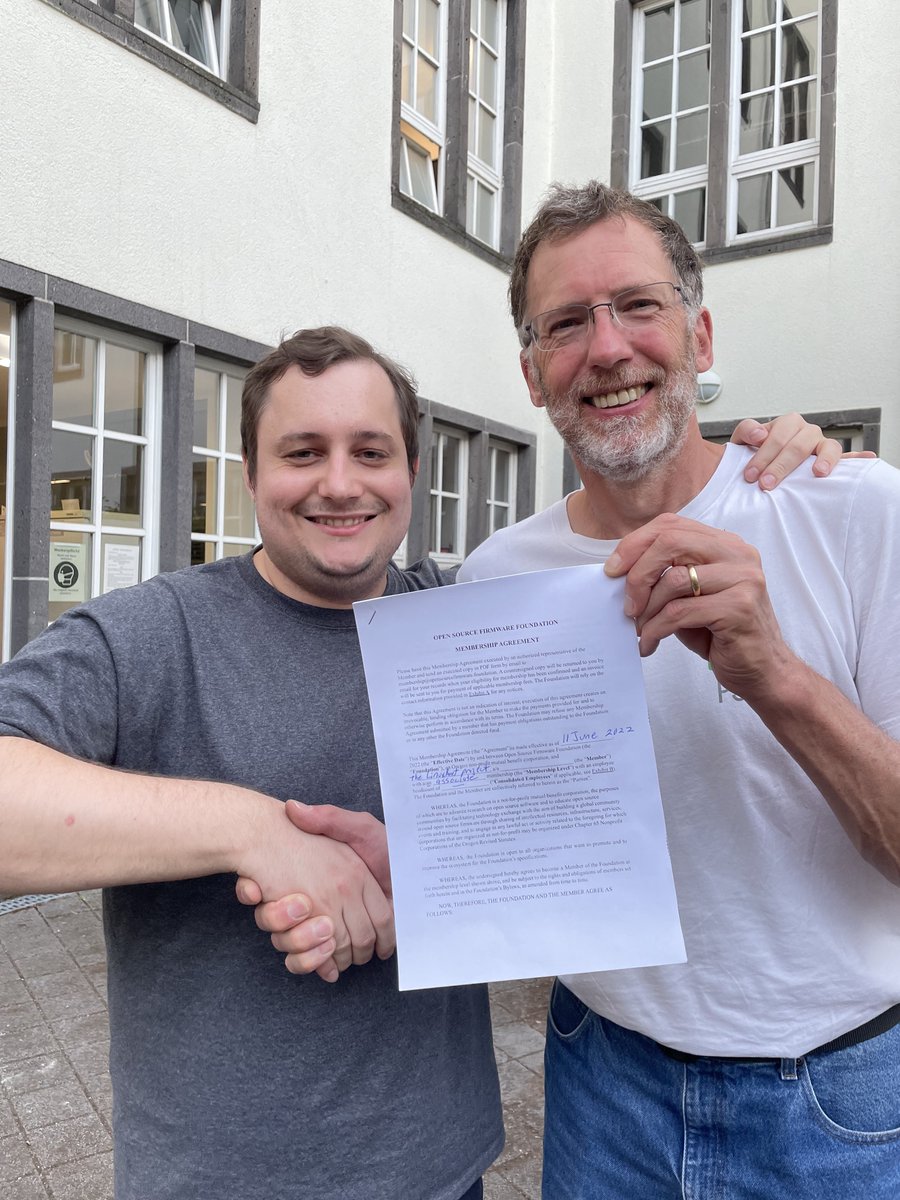 osfw_foundation's tweet photo. The @LinuxBootOrg project joined our foundation! We are happy to welcome the community and will do our best to support them in the future! #LinuxBoot @coreboot https://t.co/pLuqVESKw7