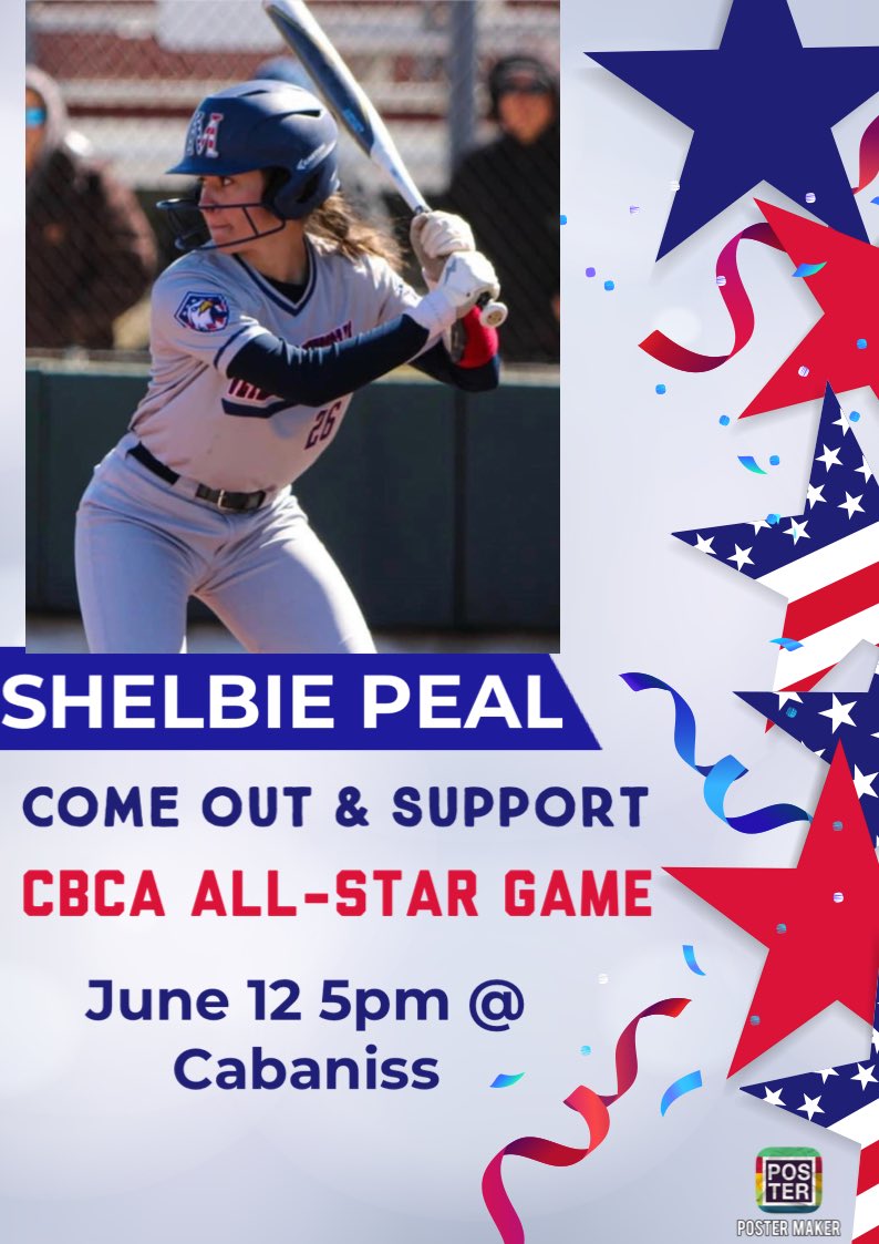 CONGRATS Shelbie!! 🥎❤️🤍💙🥎
#Team7 #BlessedandFavored