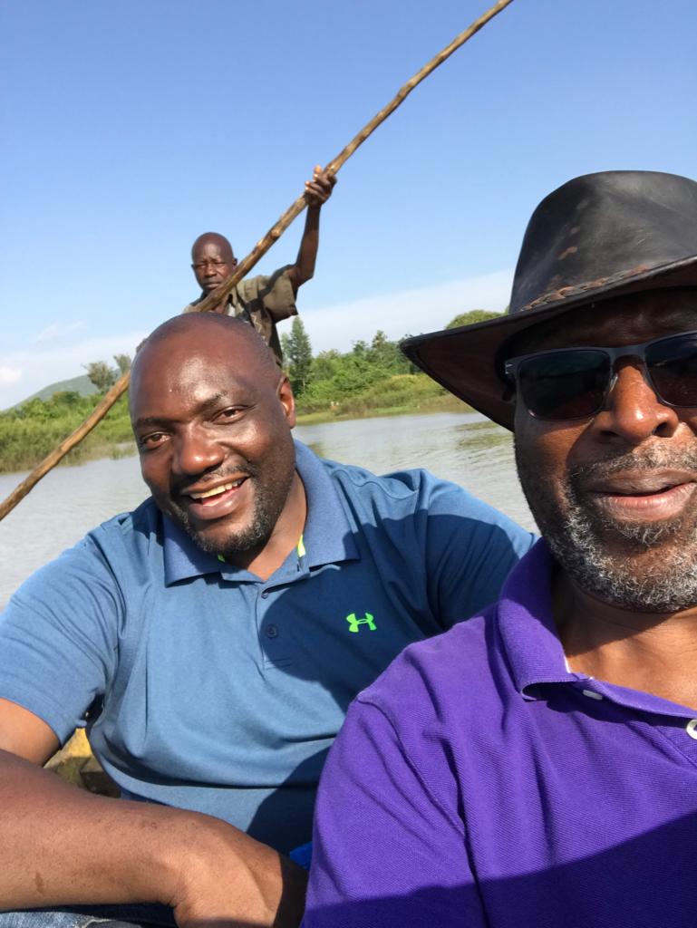The Abatsotso and Abasamia on board on River Suo