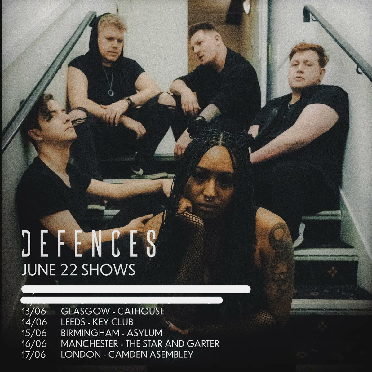 Defences (@defencesuk) on Twitter photo Yesterday we kicked off the <a href="/DraggedUnderWA/">Dragged Under</a> tour with Immerse at <a href="/craufurdarmsmk/">The Craufurd Arms</a> in Milton Keynes, big thanks to everyone who managed to catch us! Next up is <a href="/CathouseGlasgow/">Cathouse Glasgow π€</a> on Monday π€ LET'S GOOOO π₯ tickets in bio x
π· <a href="/AmieCliffen/">PlaySalieri</a> Yesterday we kicked off the <a href="/DraggedUnderWA/">Dragged Under</a> tour with Immerse at <a href="/craufurdarmsmk/">The Craufurd Arms</a> in Milton Keynes, big thanks to everyone who managed to catch us! Next up is <a href="/CathouseGlasgow/">Cathouse Glasgow π€</a> on Monday π€ LET'S GOOOO π₯ tickets in bio x
π· <a href="/AmieCliffen/">PlaySalieri</a>