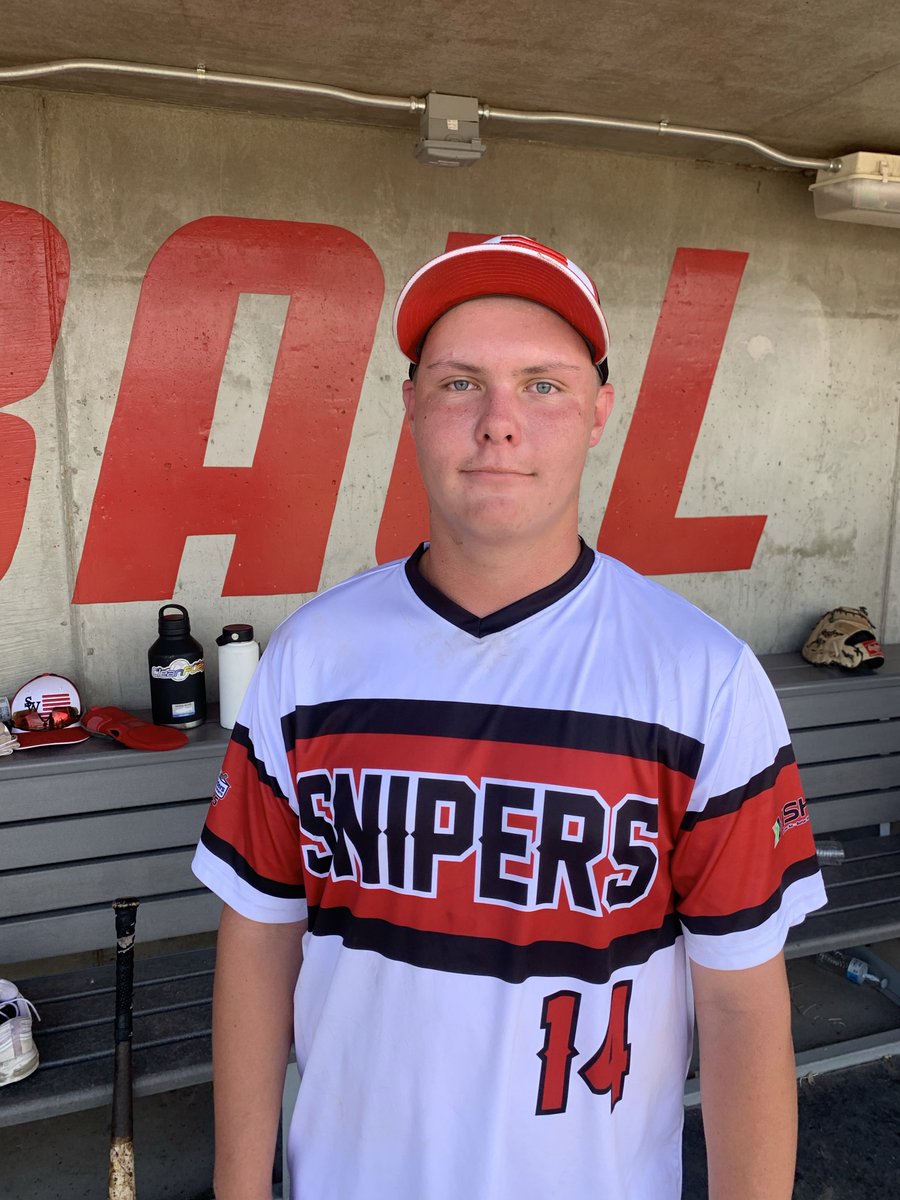FiveToolNM's tweet photo. @MmwsSocial Qualifier F: Southwest Snipers 10, Rock Canyon Lerner 3
Pitcher: Snowden Duke 3 IP, 6K, 0H, 0R
Hitter: Quinn Teupell 2-3, 3B, 2 RBI, R https://t.co/IZBzifpzdc