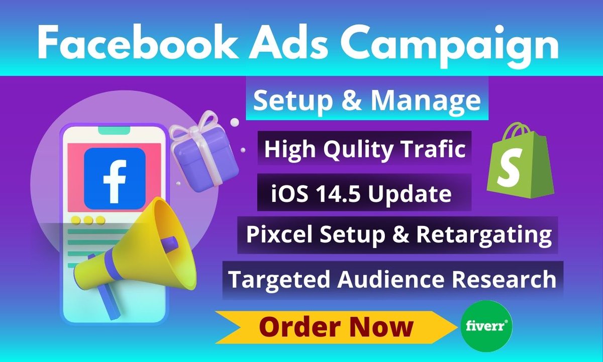 If anyone have who want to grow their business with Facebook ads campaign. So I can help there.
for more check out my fiverr link : shorturl.at/buBH1

#facebookads #facebookmarketing #facebookadvertising #facebookadscampaign #facebookadsmanager #facebookadsexpert