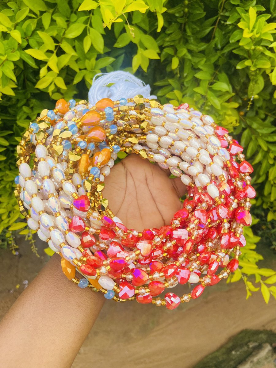 AkusikaBeads's tweet photo. Our new sugar mommy beads is available 🛍📿❤️
0545734854 

#waistline #beads #waistbeadsforweightloss #waistbeadsforsale #africanwaistbeads #africanwaistchallenge #africanwaistbeads #waistbeadsforallsizes #getwaisted #waistbeadsgang #waistbeadsets #waistbeadsforsale #waistbead https://t.co/4yFjLMCKB1