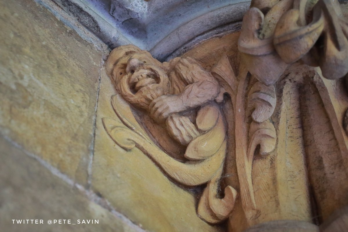 I wonder who this chap was modelled on #LincolnCathedral