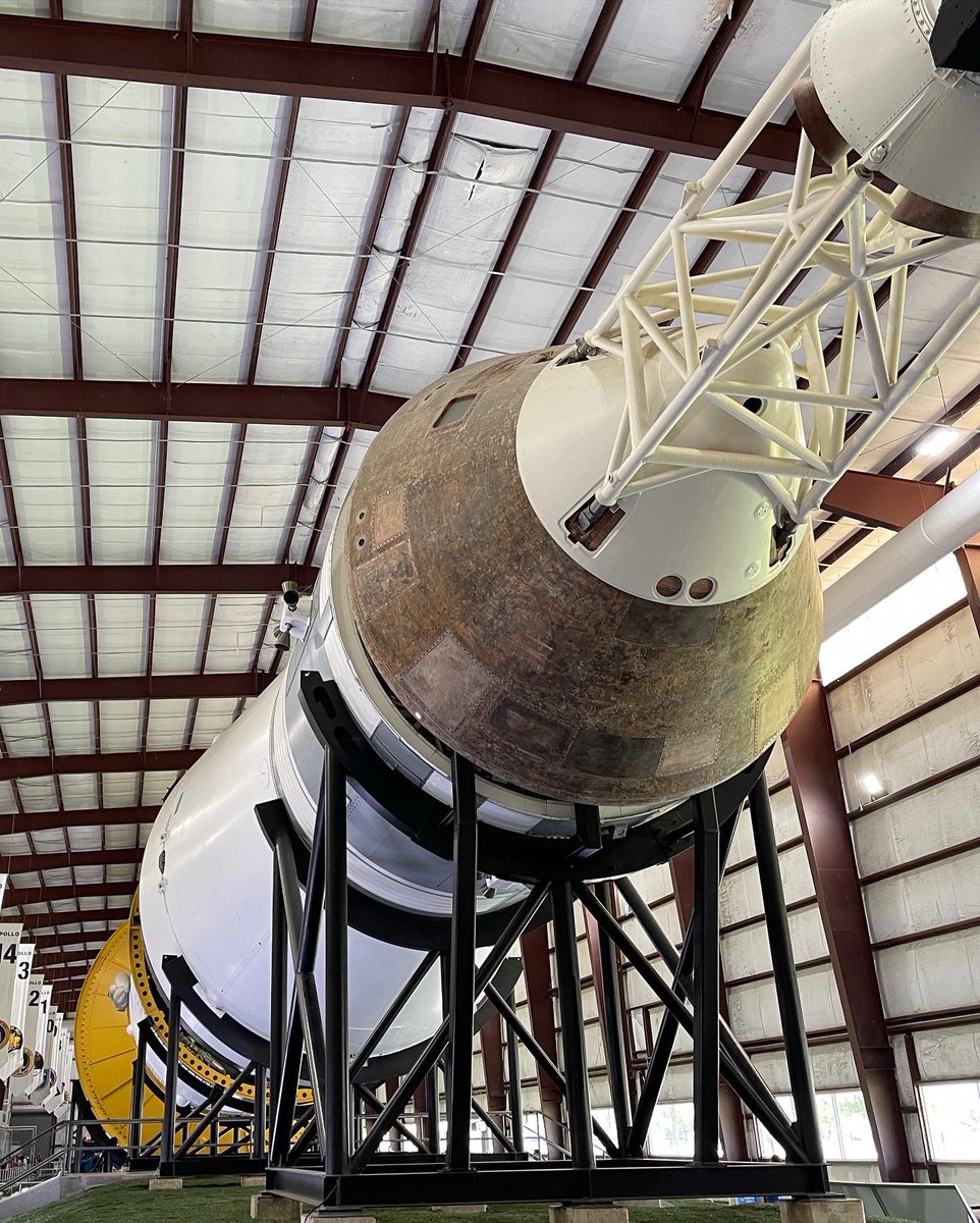 wfdobie's tweet photo. Childhood dreams - I’m 12 again. #nasa #saturnv #johnsonspacecentre #geminimission #houston #space https://t.co/AksR9zgYgw
