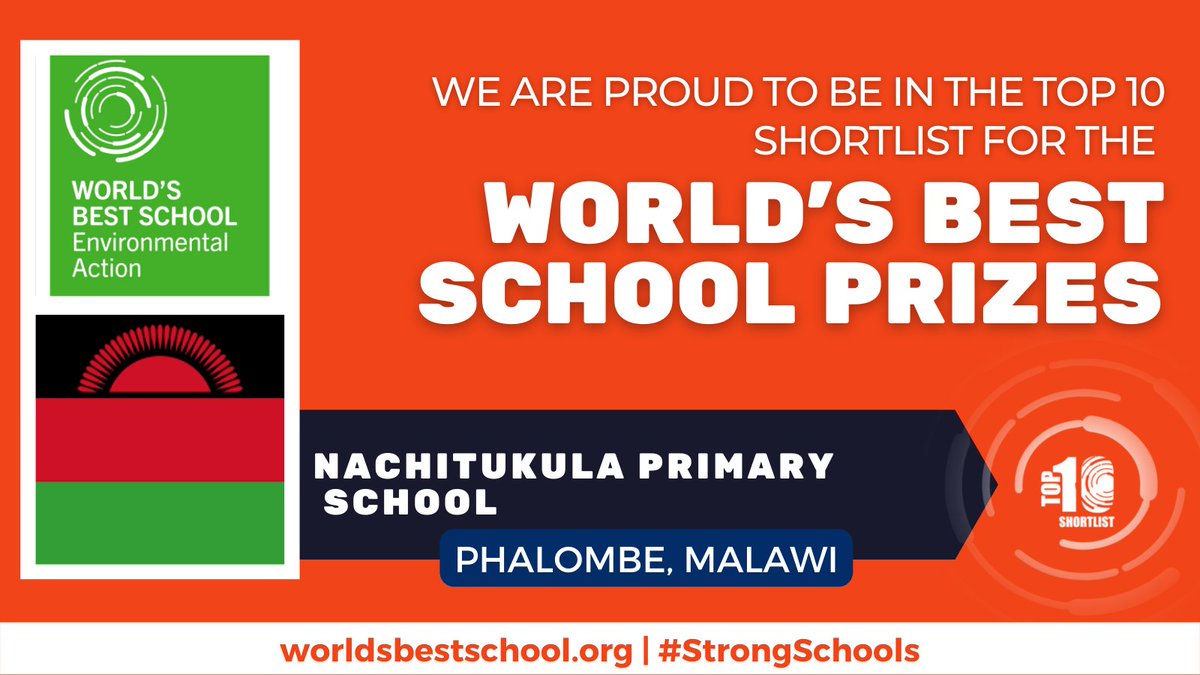 Congratulations once again to Nachitikula Primary School in Malawi for making into the Top 10 of the World's best School Prize