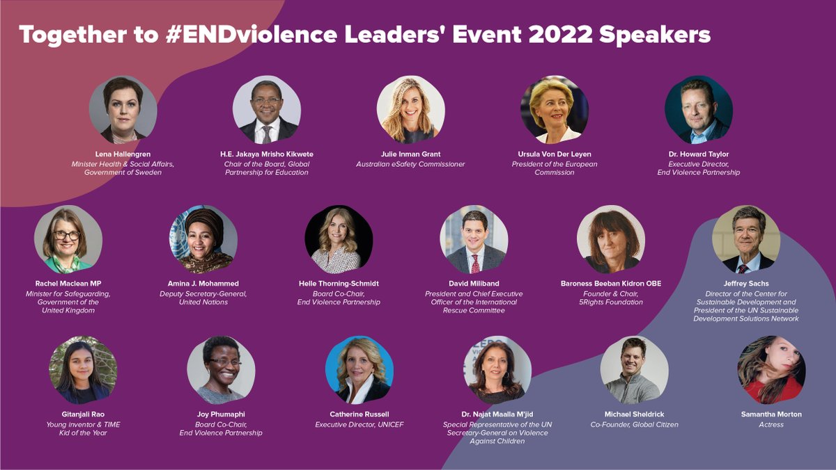 ChildPledge's tweet image. Register now to hear from this powerful lineup of speakers at the Together to #ENDviolence Leaders' Event!

📅 Tuesday, June 14th / 8 am EST 
🔗 Register here: ow.ly/rrWV50JfXxe

#PledgetoProtect #CSP #ChildSafetyPledge #ProtectKids