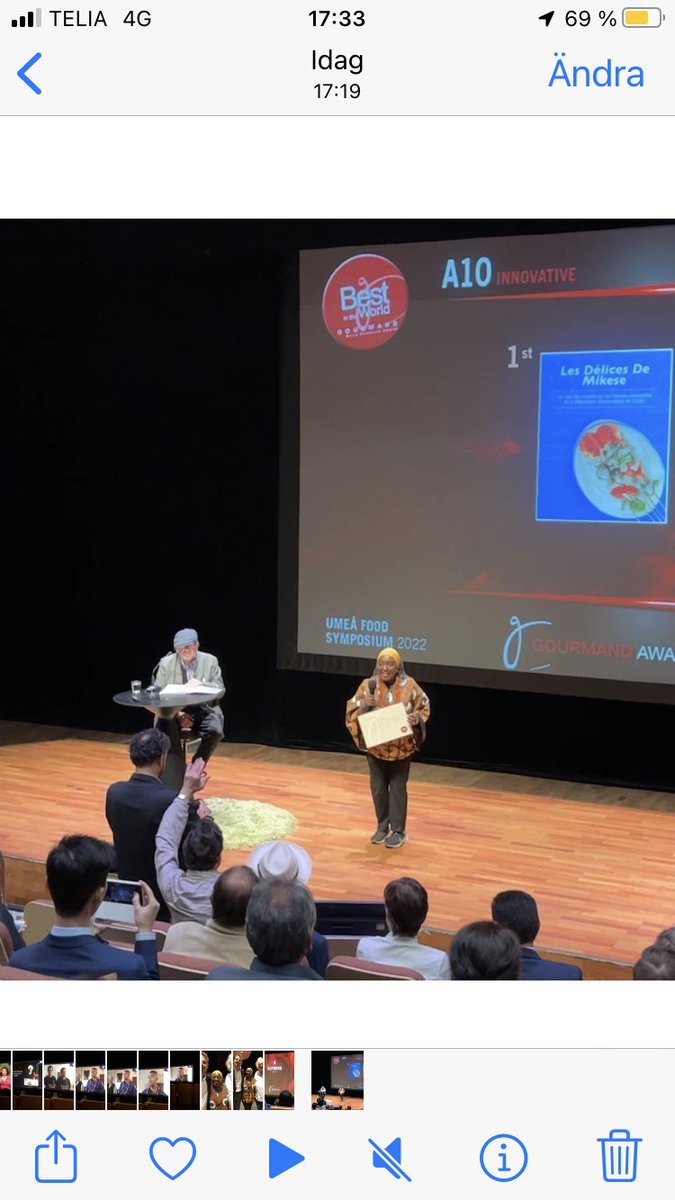 LinleyCKarltun's tweet photo. Our book Les Delices de Mikese just won 1st 🥇 Prize in the Best Innovation Category Awards at the #Gourmand #cookbook Awards 2022 @NamukoloC @SLU_ruraldev @SLUFutureFood @AAPMSU @SLUglobal1 @_SLU @ANH_Academy @alaar @Motherofdocean @LesleyMacheka @MusundireRobert https://t.co/15fIKhdeIa