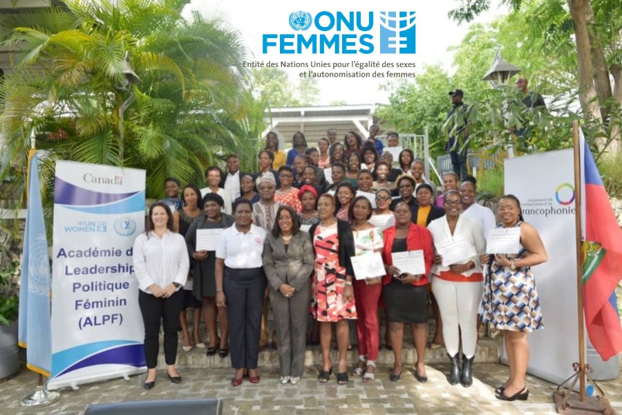 Clôture de trois journées de formation de 40 femmes à l'Hôtel Montana le 28 mai 2022.
L’idée  est de renforcer l'implication et la participation politique des femmes haïtiennes. <a href="/OIF/">ALA OIF</a> #Haiti #ElectionsHaiti #Femmeshaitiennes #Participationpolitiquedesfemmes
#DroitsdelaFemme #MCFDF