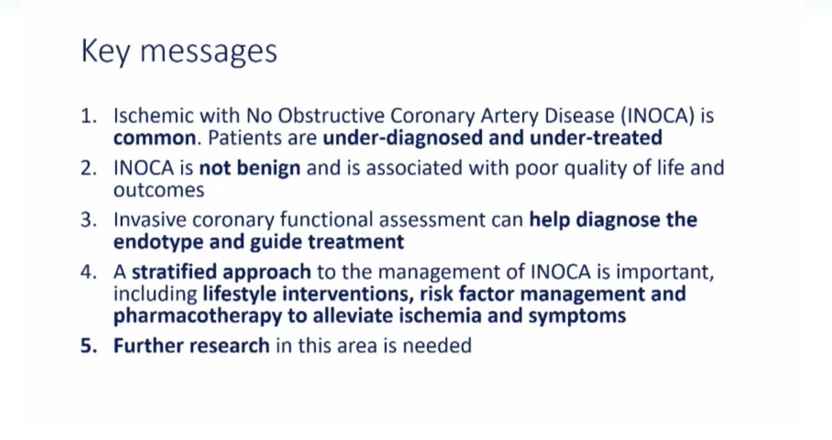 NajahAdreak's tweet photo. Excellent presentation by Dr.@shuangboliu on assessment ischemia in #INOCA
🚨 #INCOA is not benign & associated with poor outcomes
♀️ #INOCA are relatively more common in women
📢A stratified approach is important @ShelleyZieroth @HanCardiomd @DrMarthaGulati @Jud
@mmamas1973 https://t.co/q3owCI5h9h