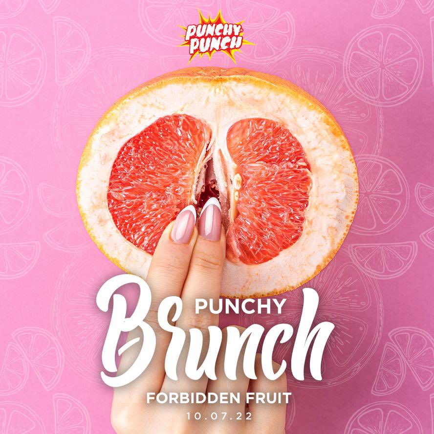 PunchyPunch5's tweet photo. Something about the Forbidden Fruit, you just need a taste 😉

Get ready for the Punchy Brunch! Forbidden Fruit 🍑🍉🍊🍋🍍
⠀
Sunday 10th July ⠀
6am - 1pm 🍹 ⠀
More details coming soon! ⠀
⠀
#PunchyPunch
#PunchyBrunch
#ForbiddenFruit 
#PunchyPunchCocktails https://t.co/FwHoIlbEMA