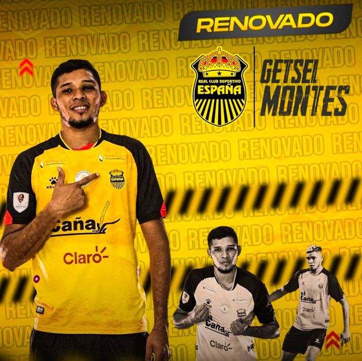 LigaBetcris's tweet photo. Getsel Montes renovó contrato con el Real España.

#GetselMontes #RealEspaña #Renovó #LigaNacional #LigaBetcris https://t.co/q29l2bj3FD