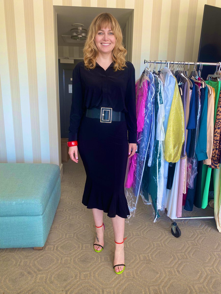 Follow the Thread starts tonight on <a href="/tcm/">TCM</a>. Have to say what a delight it is to work with Alicia Malone who never complains, nails her interviews, is game for anything, all while wearing ridiculously high heels all day! #TCMParty