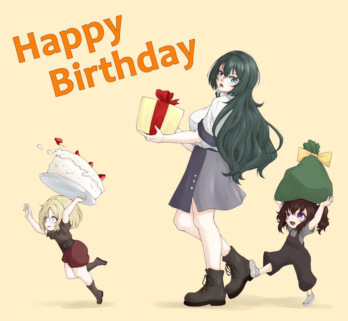 ふらめようのイラスト