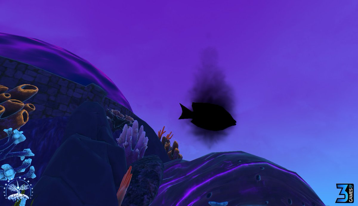 Vault_Of_Stars's tweet photo. A strange shadow has been spotted swimming through the skies… any guesses as to what it is?

#screenshotsaturday #gamedev #VR #indiegame https://t.co/VwIwzh0R9W