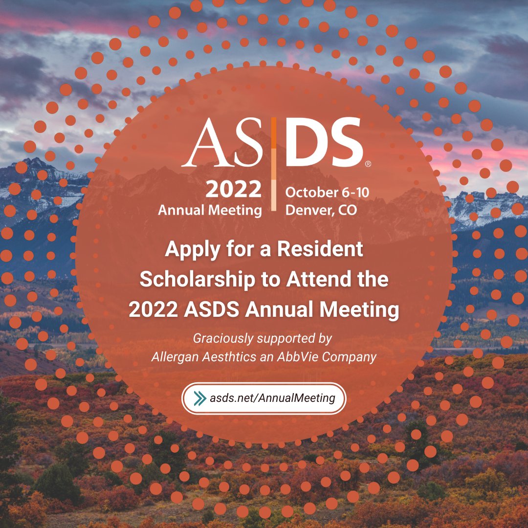 ASDS Members on Twitter "The 2022 ASDS Annual Meeting Resident