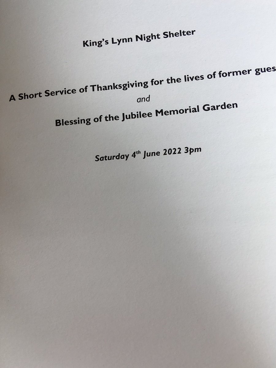 Lovely to have <a href="/thebishopoflynn/">Jane Steen</a> with us to bless our Jubilee Garden in memory of former homeless guests today. “Jesus said, ‘In my Father’s house are many rooms”. Thank you to everyone who came! dioceseofnorwich.org/news/jubilee-m… <a href="/DioceseNorwich/">Diocese of Norwich</a> <a href="/TheLynnNews/">Lynn News</a> <a href="/YourLocalPaper/">Your Local Paper</a>