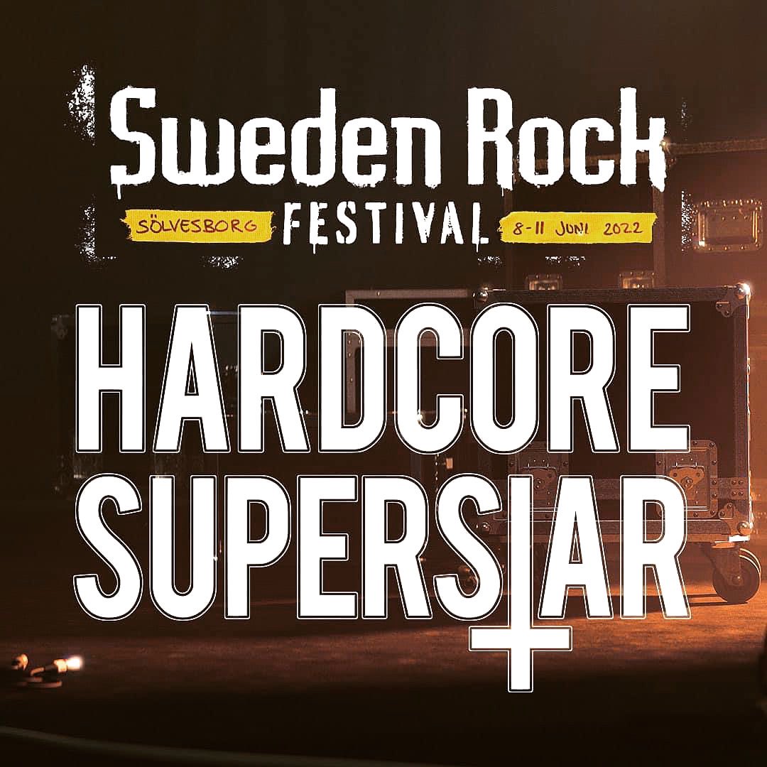 Only one week to go until we play the mighty @swedenrockfest 6:45pm Saturday 11/6 on the Festival Stage Can’t wait to see you all there!!