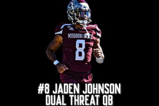 JadenJohnson524's tweet photo. THANK YOU MISSOURI STATE!! BUT I HAVE NOW ENTERED MY NAME INTO THE TRANSFER PORTAL WITH 3 YEARS OF ELIGIBILITY LEFT! 🙏🏽 https://t.co/nQmDm4Xe53