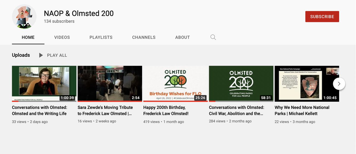 OlmstedNetwork's tweet photo. #DYK that our Conversations with Olmsted series is available on YouTube? Watch all seven webinars now: https://t.co/7xWET7RR3U https://t.co/yJrHX4FpIg