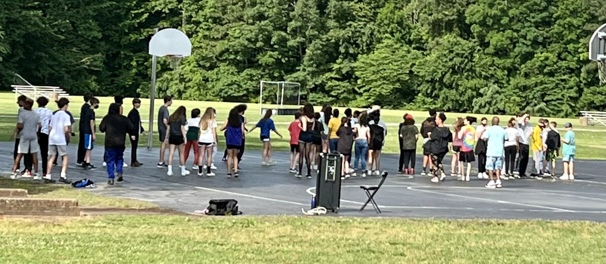 BLace08's tweet photo. Shout out to the DJ for staying around ALL day to work with our students! #2leftfeet https://t.co/xfsSE8KR5J
