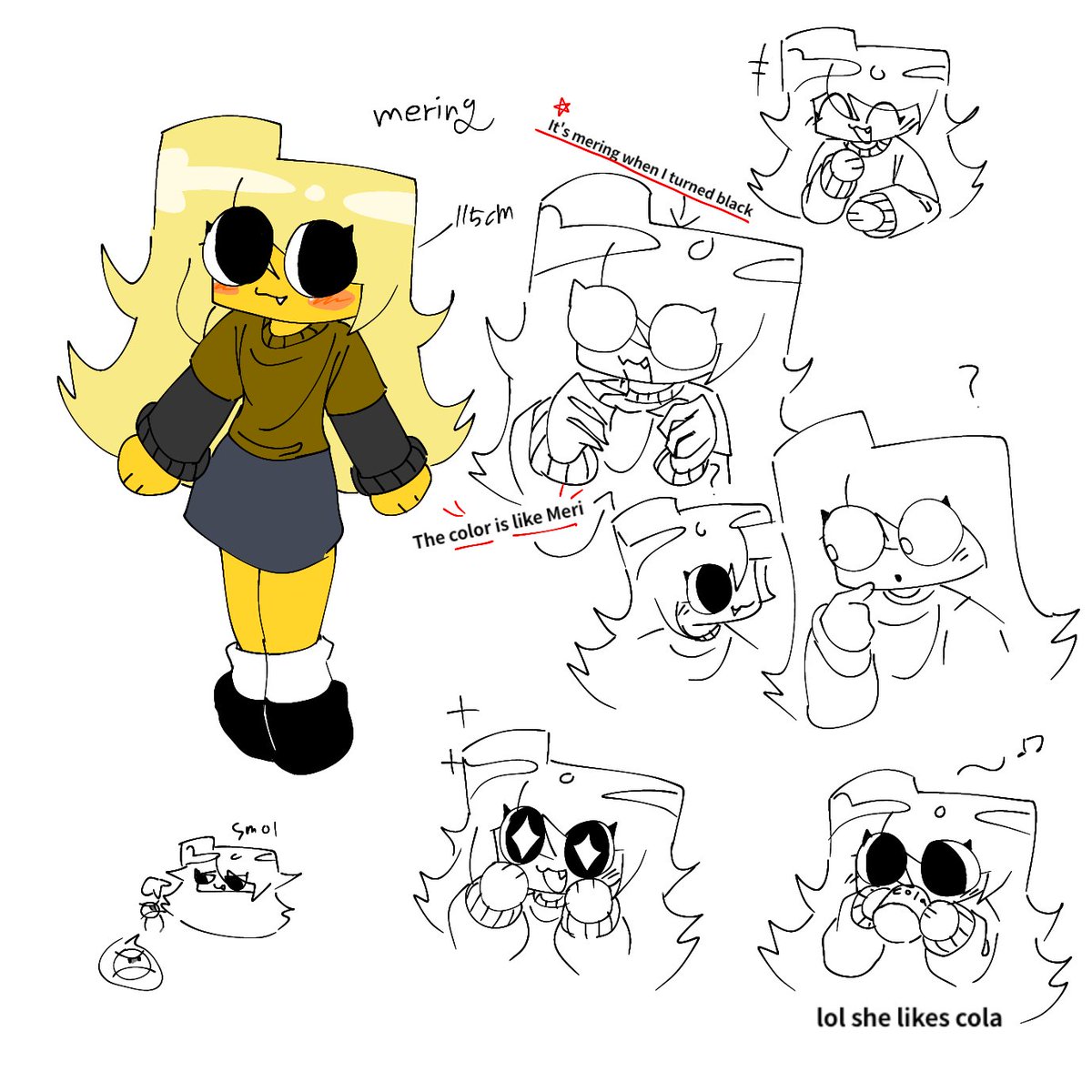 TV78243550's tweet image. I made Mering I just wanted to make it look like a ski parody lol because Meri is my favorite character!
#fnfmeri #merifnf #fnffangirl