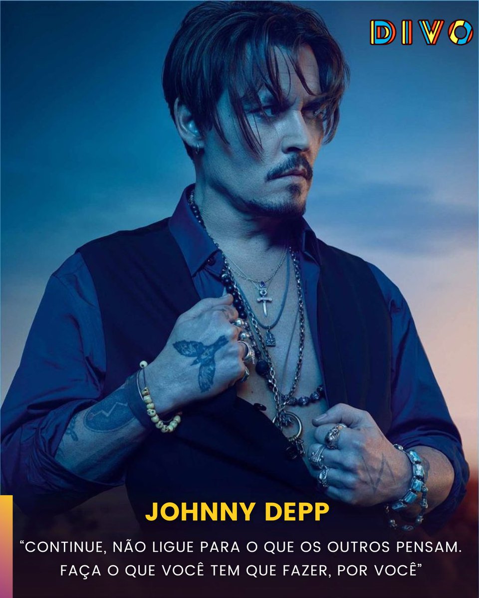 “Continue, não ligue para o que os outros pensam. Faça o que você tem que fazer, por você”.

<a href="/JohnnyDeppNFT/">Never Fear Truth</a>