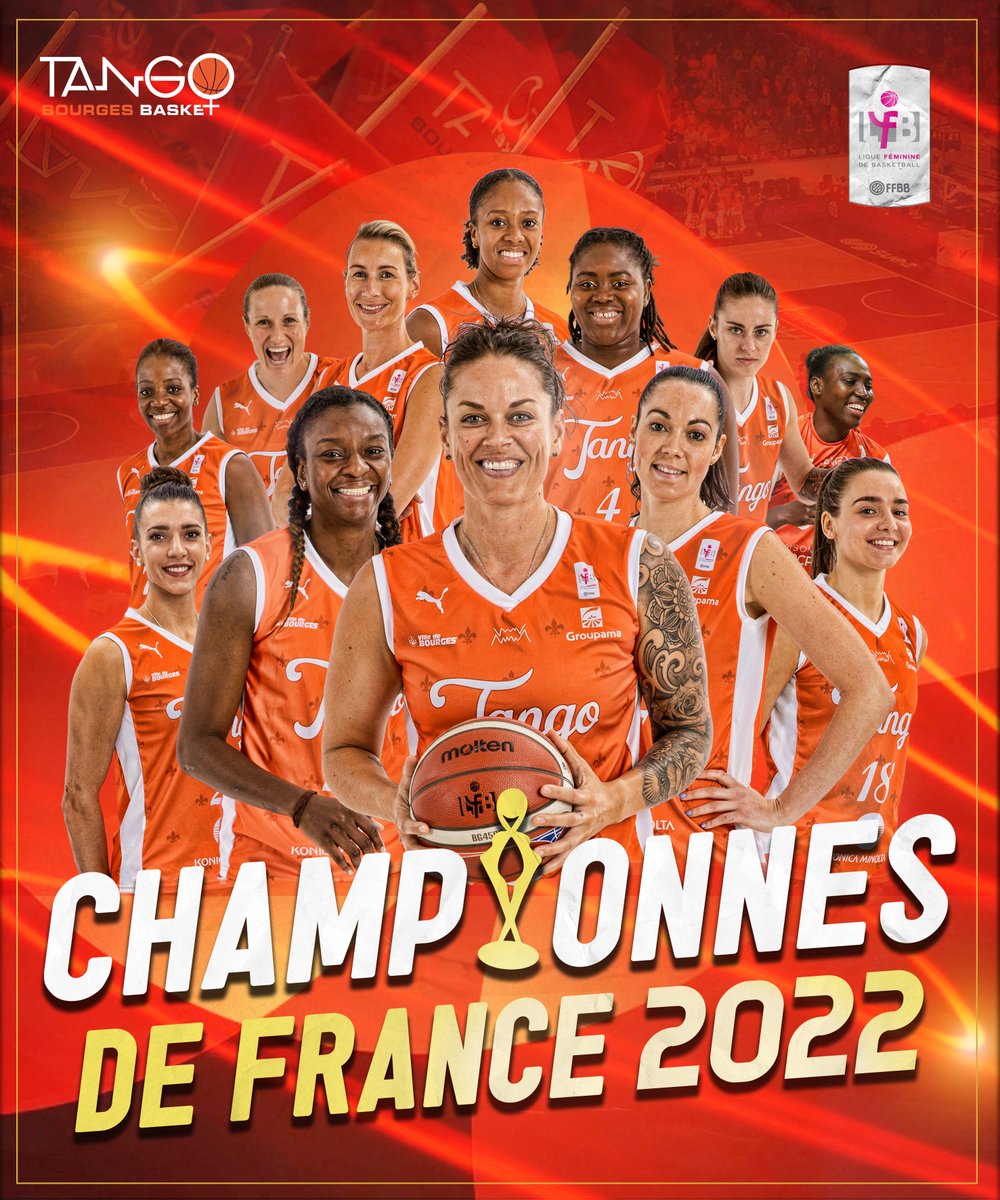 BourgesBasket's tweet photo. ⭐️  𝐂'𝐄𝐒𝐓 𝐅𝐀𝐈𝐓 ! 𝐋𝐄𝐒 𝐓𝐀𝐍𝐆𝐎 𝐒𝐎𝐍𝐓 𝐂𝐇𝐀𝐌𝐏𝐈𝐎𝐍𝐍𝐄𝐒 𝐃𝐄 𝐅𝐑𝐀𝐍𝐂𝐄  ⭐️

#FiertéTango https://t.co/xWIFtpEE4t