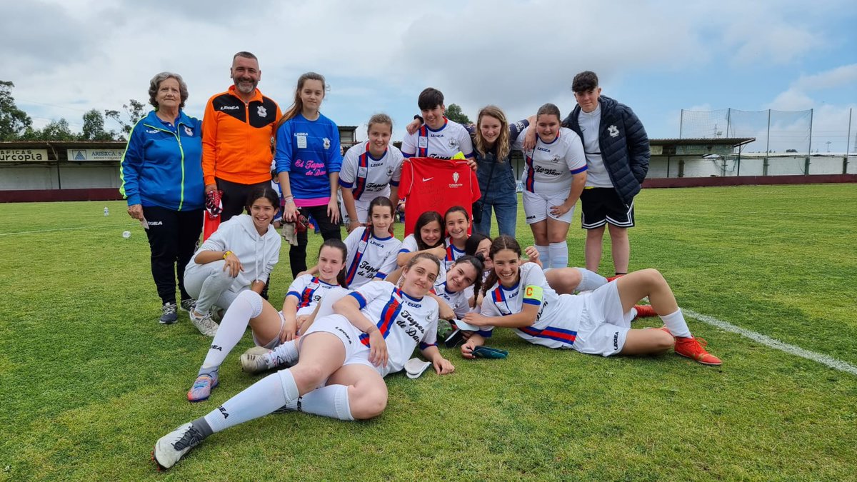 cdraicesfem's tweet photo. Victoria (1-0) frente al @racingdepravia y derrota (5-0) frente al @cdmungiaeskola en el #triangularbenefico de @investiguela
💪
Muchas gracias por la invitación, sois geniales 🙏☺️
#FutbolFemenino #FutFem #Asturias https://t.co/gr8DTPKPTV