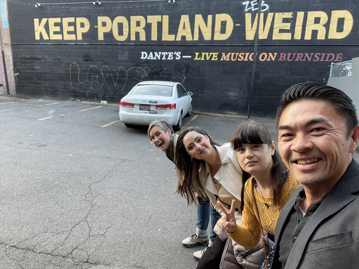 CharlieLieu's tweet photo. TY NCORE and to the city of Portland for the knowledge, delicious food, and hospitality! What a great experience! Looking forward to bringing back what I learned. Also, shout out to the amazing professionals at Mesa College👏🏼#NCORE2022 #neverstoplearning https://t.co/g4G61EjBV9